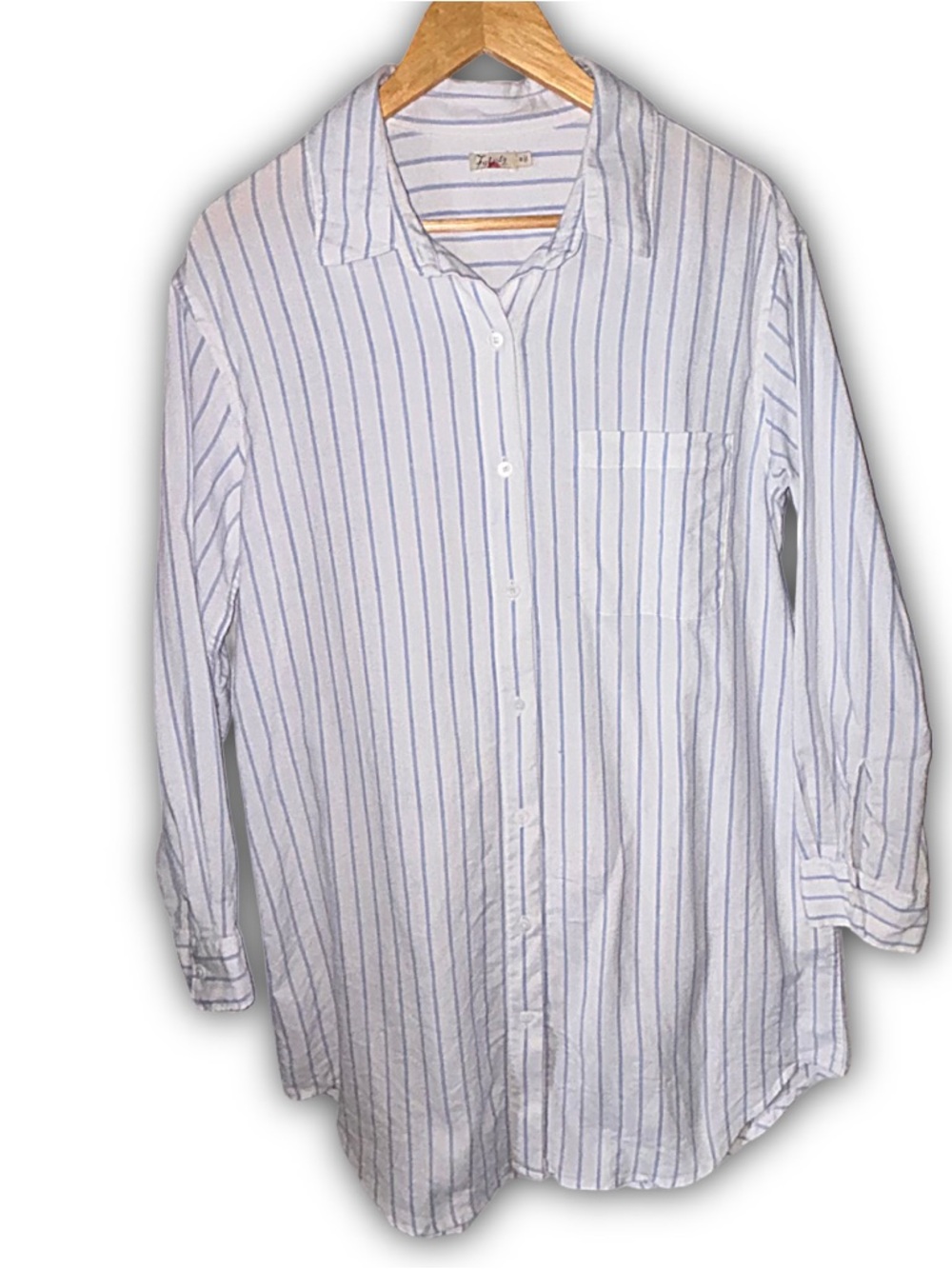 Faherty Brand Laguna Linen Dress in Pier Stripe